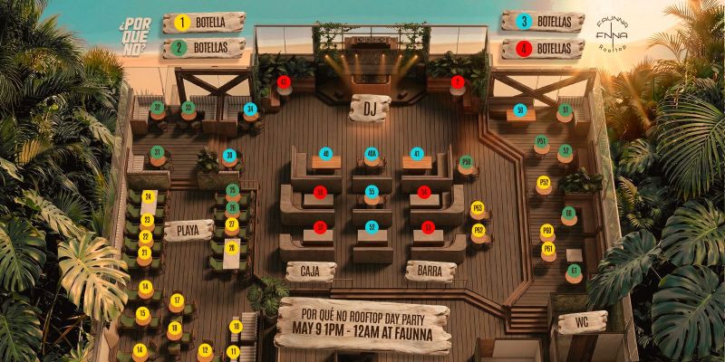 APLICA PARA MESAS REDONDAS AMARILLAS