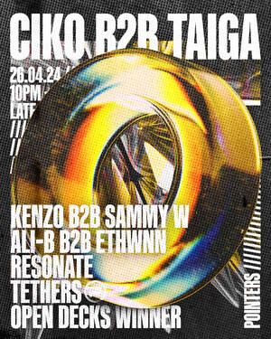 Pointers Presents: Ciko b2b Taiga photo
