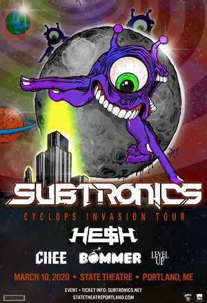 Subtronics 'Cyclops Invasion Tour' - Portland, ME - 03/10