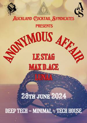 ANONYMOUS AFFAIR | Masquerade Party photo