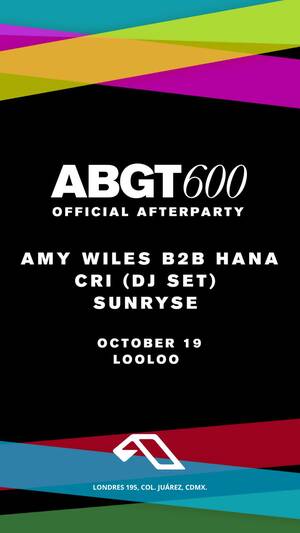 ABGT600 Official After Party photo