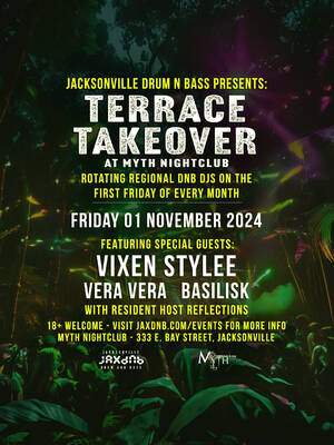 JaxDnB Terrace Takeover at Myth Nightclub – 01 Nov. 2024 photo