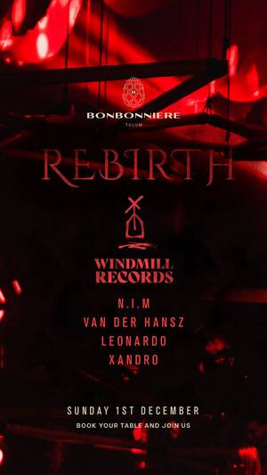 REBIRTH @ BONBONNIERE TULUM DECEMBER 1ST photo