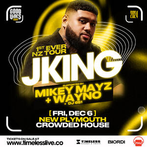 JKING TOUR |NEW PLYMOUTH