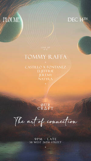 &empty; U R  C R ∆ F T celebrates, The Art of Connection