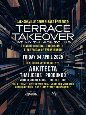 JaxDnB Terrace Takeover at Myth Nightclub – 04 Apr 2025 photo