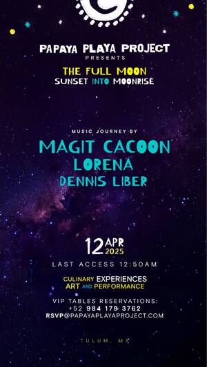 PPP- Presents- THE FULL MOON - Music Journey By @MAGIT CACOON photo