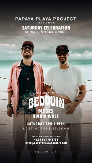 PPP- Presents- SATURDAY CELEBRATIONS - Music Journey By @BEDOUIN photo