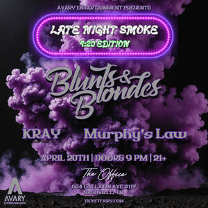 Late Night Smoke: Blunts & Blondes photo