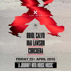 TEN IBIZA WITH ORIOL CALVO & MAI LAWSON photo