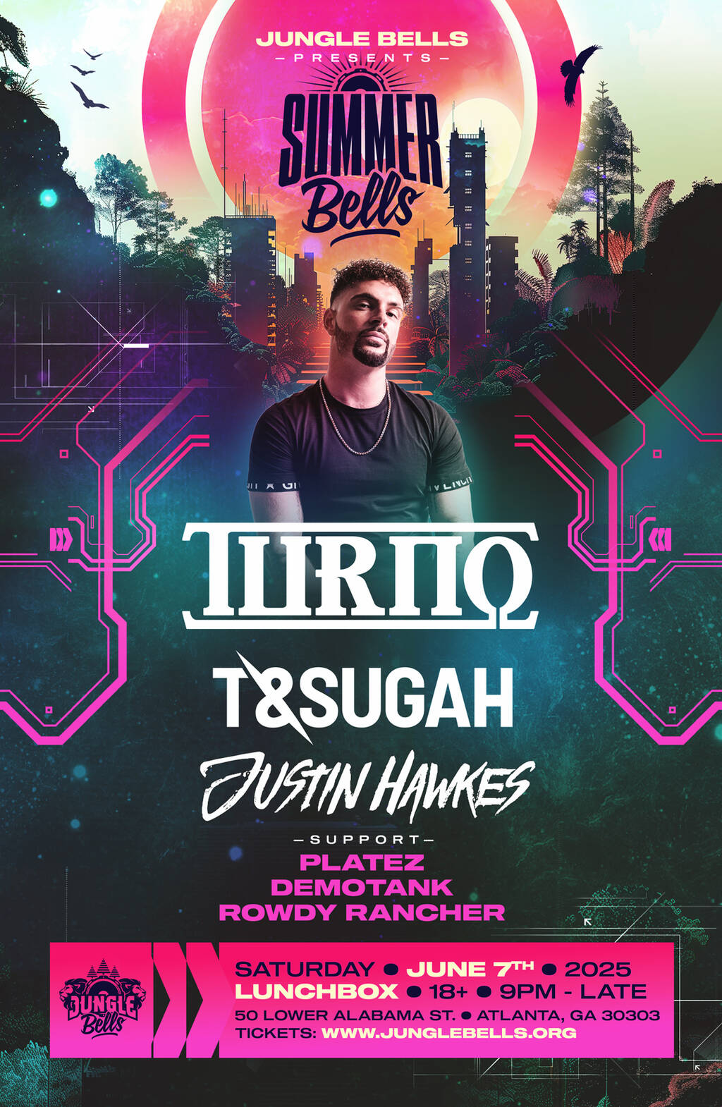 SUMMER BELLS #1 w/ TURNO, T & SUGAH, JUSTIN HAWKES & MORE!