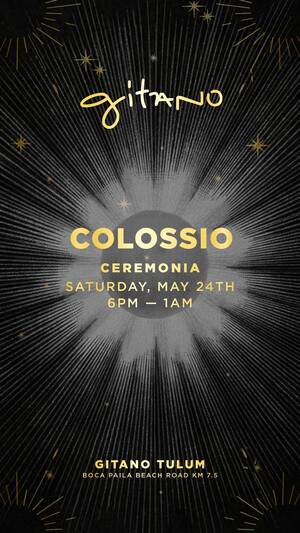 Colossio x Ceremonia photo