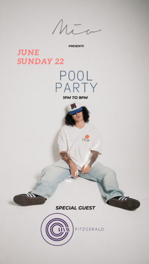 MIA POOL PARTY - LIAM FITZGERALD photo