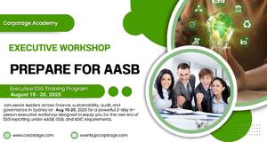 AASB ESG Reporting Workshop Sydney 2025