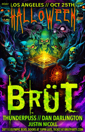 BRÜT Party: Halloween Los Angeles 2025