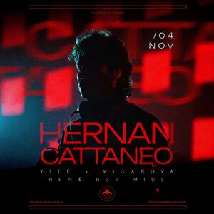 VAGALUME PRESENTS: HERNÁN CATTANEO photo