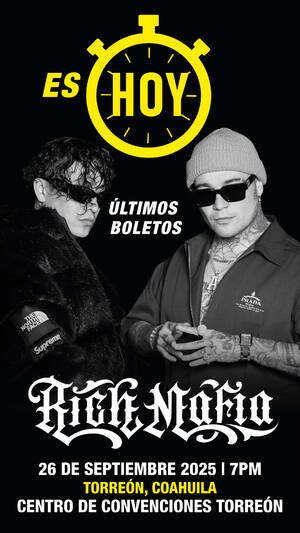 Rich Mafia (Alemán + Gera Mx) Torreon 2025 photo