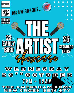 The Artist Showcase @ The Amersham Arms (New Cross)