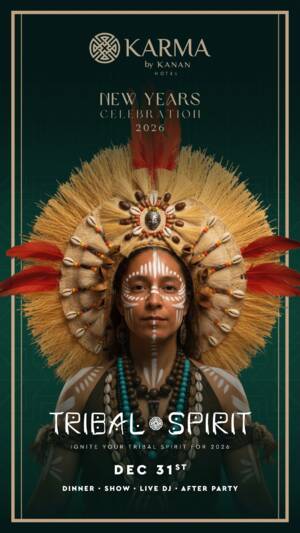 Tribal Spirit: New Year&rsquo;s Eve at Karma Tulum - Event in Tulum