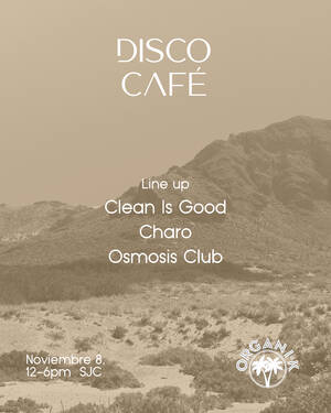 DISCO CAF&Eacute; AT ORGANI-K
