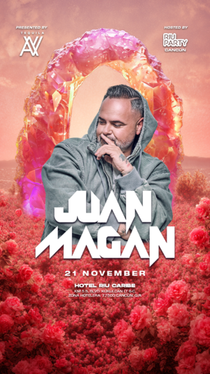 JUAN MAGAN @RIU PARTY CANCÚN