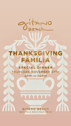 THANKSGIVING GITANO BEACH photo