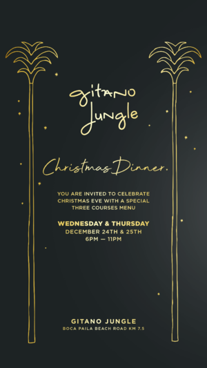 CHRISTMAS DINNER AT GITANO JUNGLE - Event in Tulum