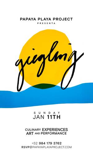 PPP Presents - Jan 11 - Giegling - Event in Tulum