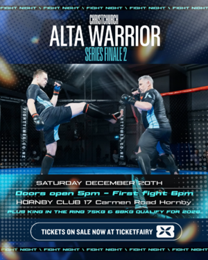 Alta Warrior Series Finale 2 - Event in Christchurch