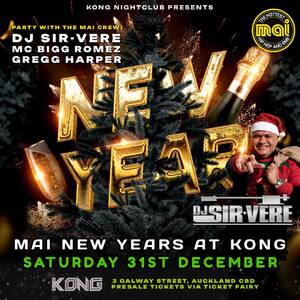 NEW YEARS EVE 26 with DJ Sirvere - Event in Auckland