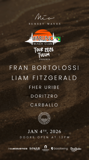 TAURO - WARUNG - Event in Tulum