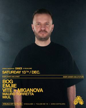 BOG & EMJIE x SINNER - Event in Tulum