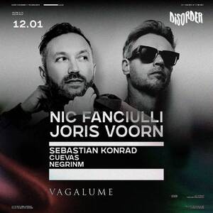 JORIS VOORN & NIC FANCULLI AT DISORDER