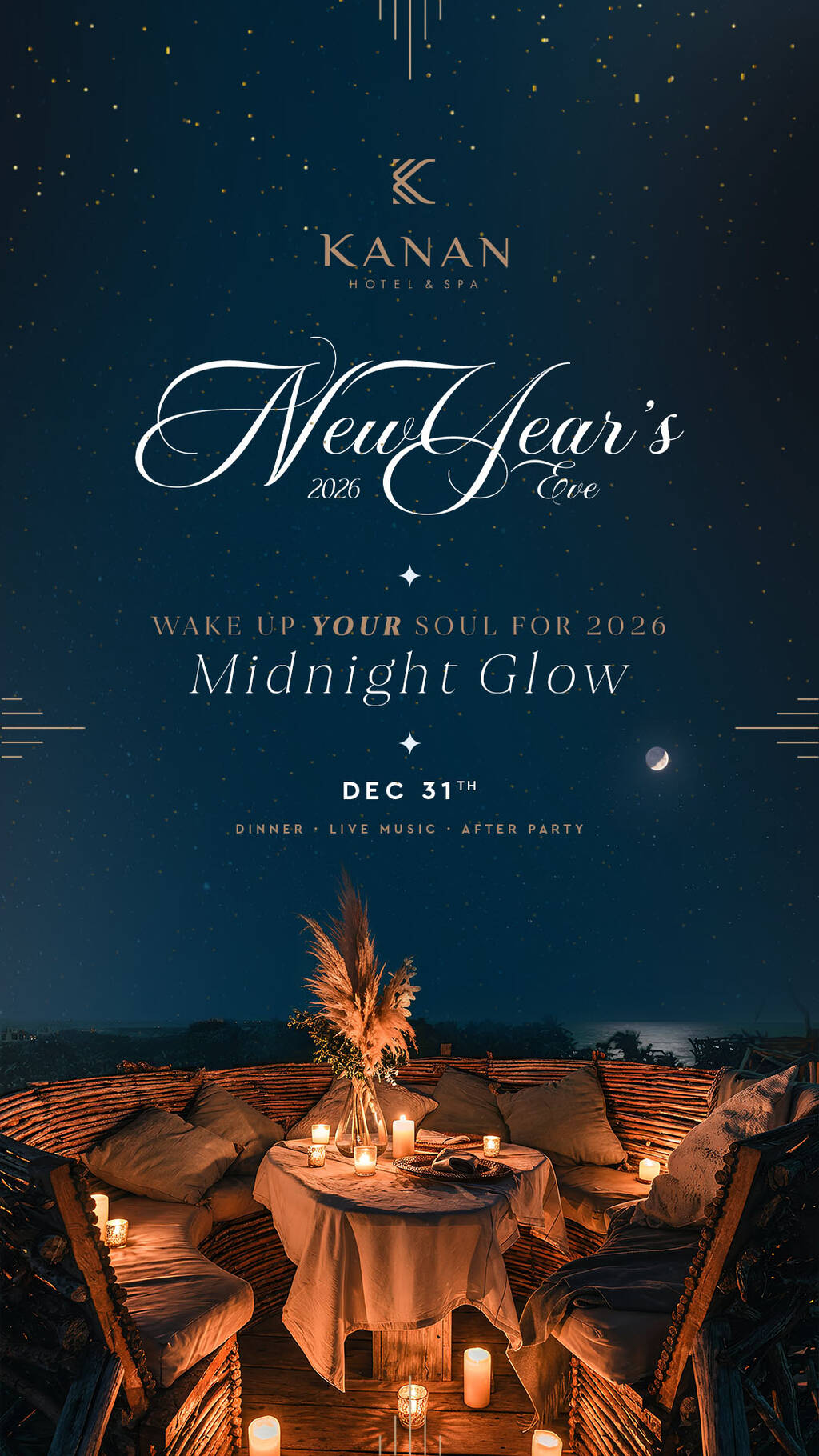 Mindnight Glow: New Years Celebration At Kanan