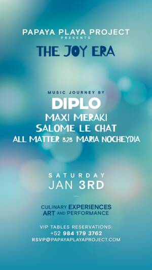 PPP Presents - JAN 3rd - Music Journey by @Diplo