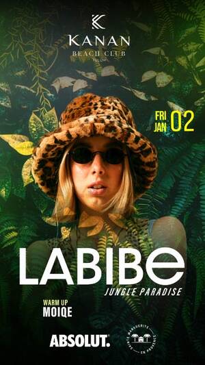 Labibe at Beach Club Kanan | Jungle Paradise Edition - Event in Tulum