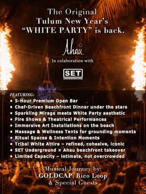 David Graziano & Set Underground's New Year's 2026 - Event in Tulum