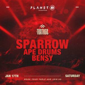SPARROW, APE DRUMS, BENSY @ BONBONNIERE TULUM - Event in Tulum