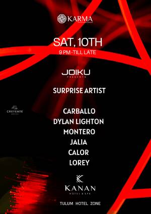 JOIKU MUSIK @ KANAN Tulum/ AFTER PARTY