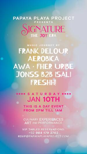 PPP Presents - SIGNATURE - January 10