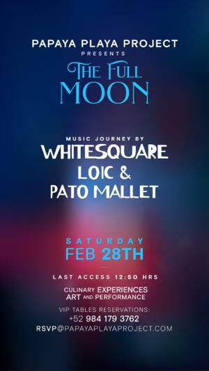 PPP Presents &bull;THE FULL MOON &bull;Music Journey by @Whitesquare