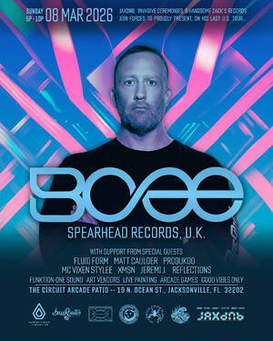 JaxDnB Presents: BCee [Spearhead Records, U.K.]