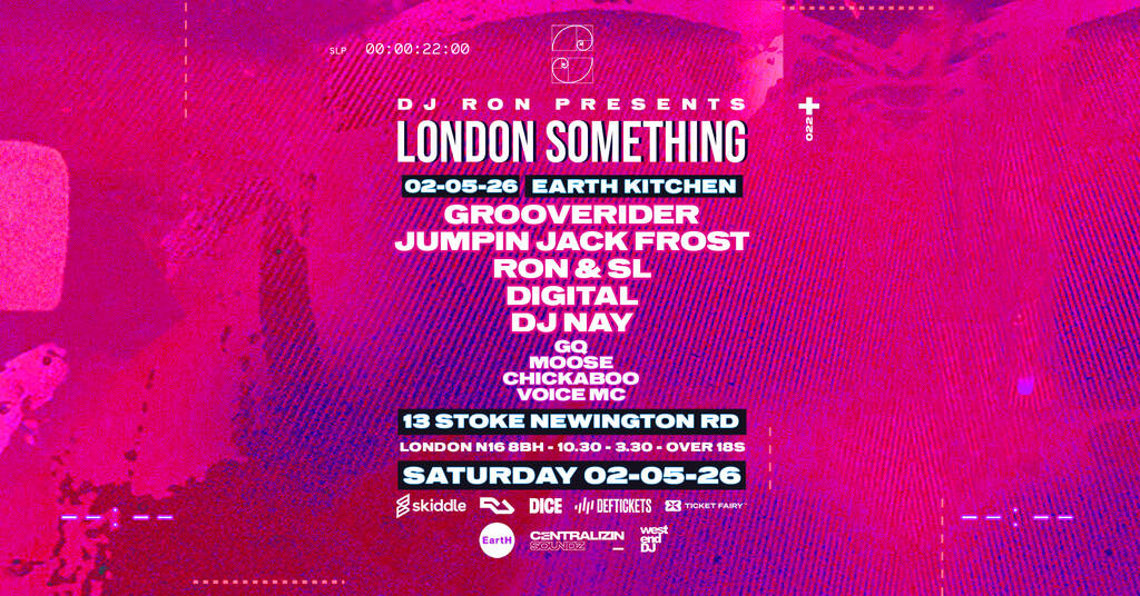 London Jungle Drum & Bass: Grooverider, JJ Frost, GQ + More