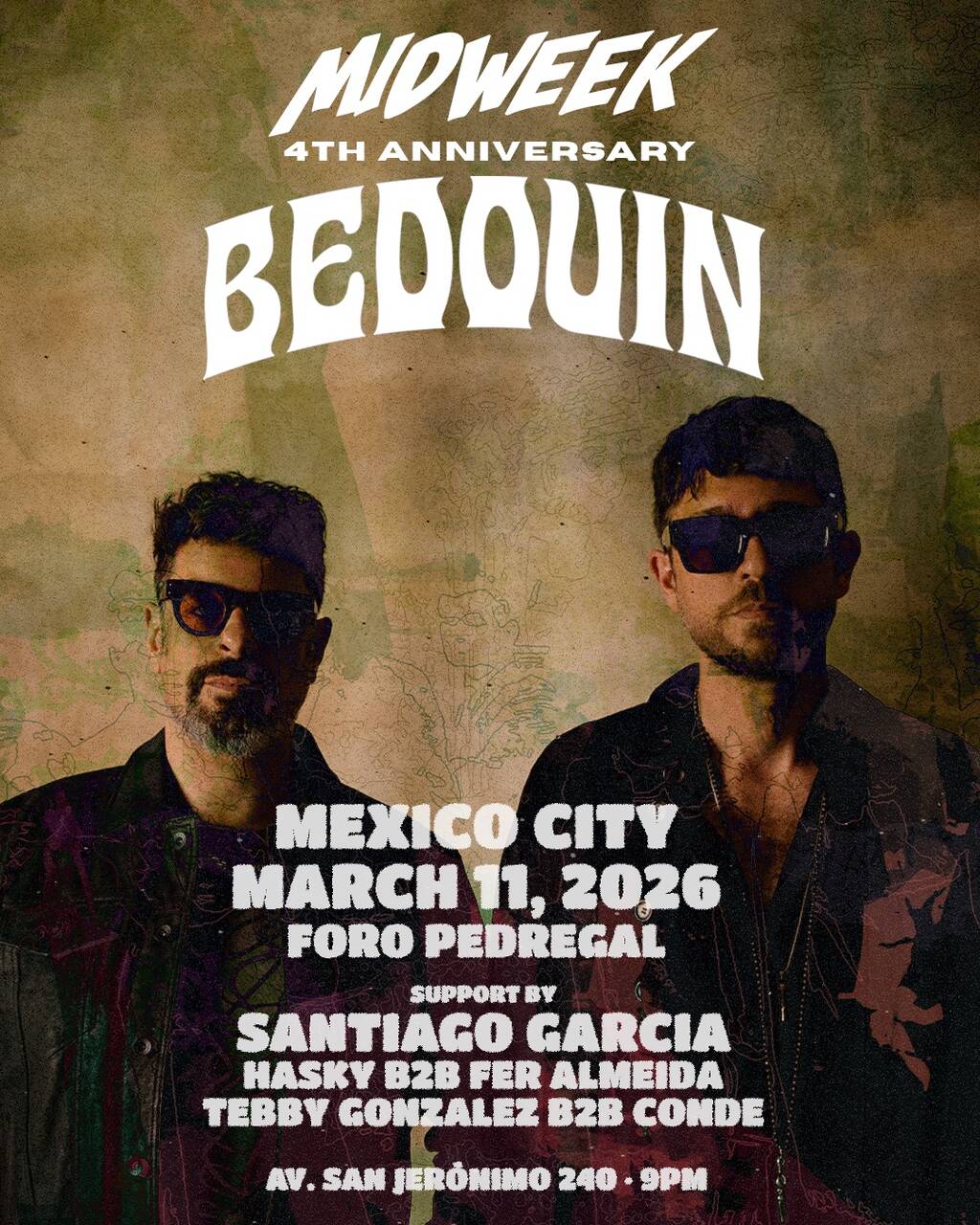 Midweek 4th Anniversary - Bedouin