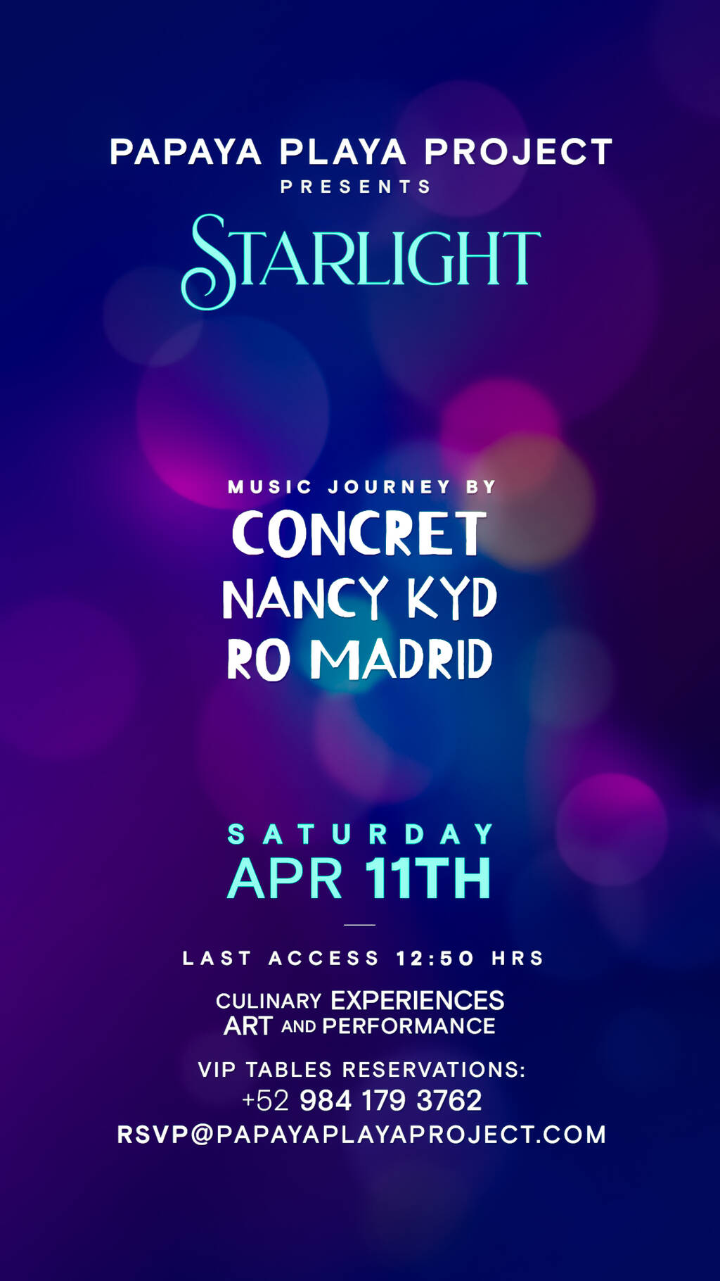 &bull; PPP Presents  &bull; &bull; STARLIGHT &bull;&bull;