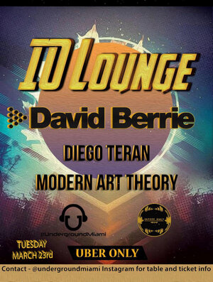 IO Lounge Tuesday WMC event