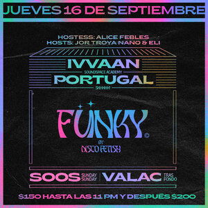 Fünky by Disco Fetish | 16 de septiembre photo