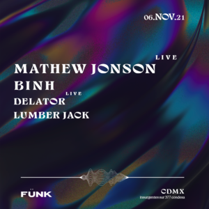 MATHEW JONSON (LIVE) + BINH + DELATOR + LUMBER JACK photo