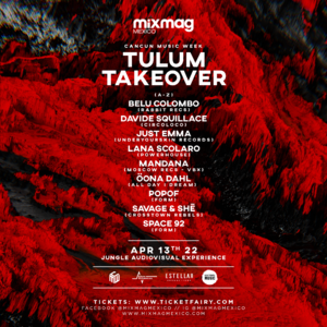 MIXMAG MEXICO TULUM TAKE OVER 001 - Event in Tulum