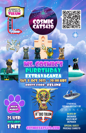 MS. COSMIC&acute;S PURRTHDAY EXTRAVAGANZA